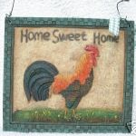 Shabby Chic Home Sweet Home Wall Sign