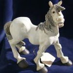 Comical Horse Figurine