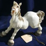 Comical Horse Figurine