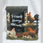 Freestanding 'HomeSweet Home' Farmyard Scene