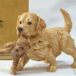 Leonardo Golden Retriever Puppy with Teddy