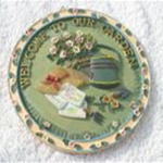 Welcome to our Garden Wall Plaque